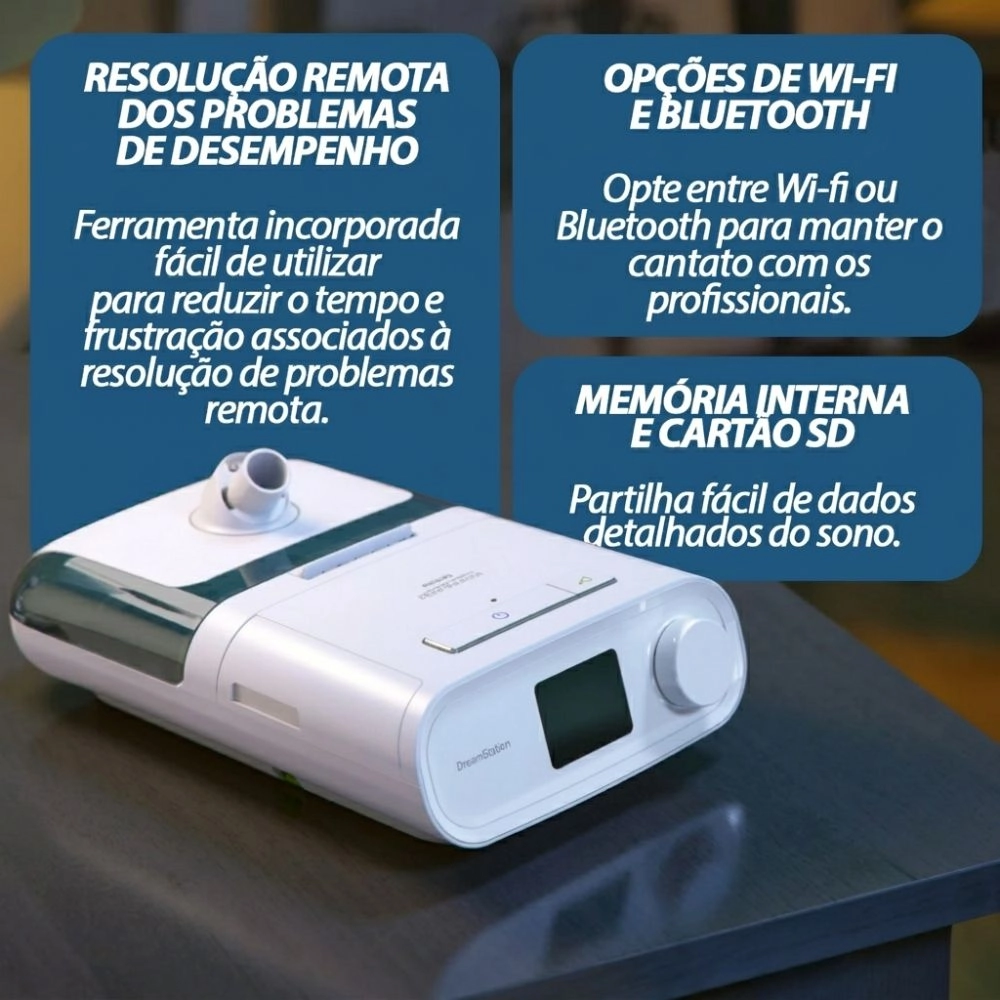 CPAP Automático DreamStation com Umidificador Philips