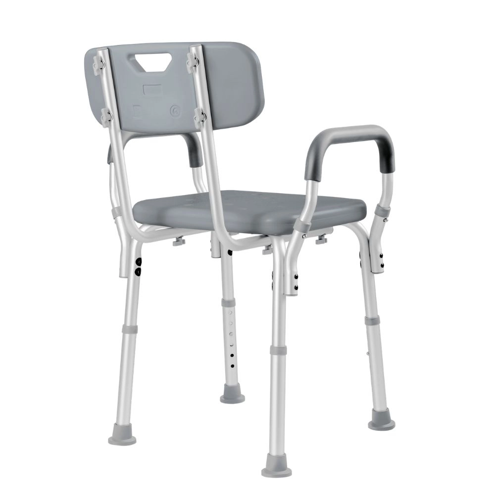 Banqueta para Banho com Encosto e Alça SC202 Hidrolight - 130kg