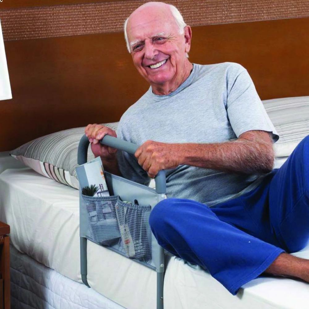 Barra de Apoio com Bolso para Cama Stand Up - Theva