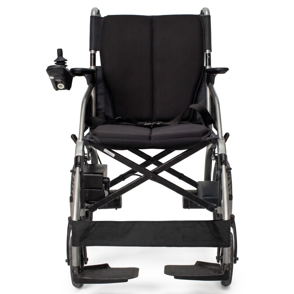 Cadeira de Rodas Motorizada Elétrica E-Move Hidrolight, suporta até 125 kg e oferece autonomia de até 20 km, ideal para proporcionar mobilidade, independência e conforto no dia a dia, com praticidade para deslocamentos em ambientes internos e externos.
