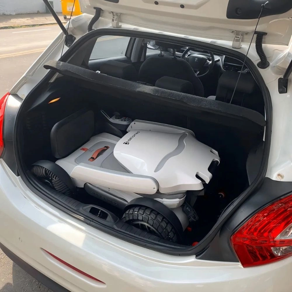 Cadeira Motorizada Dobrável 120kg Spacemed Dellamed