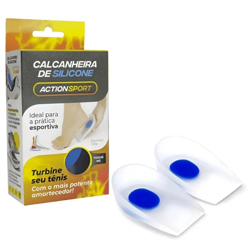 Calcanheira de Silicone Action Sport - Ortho Pauher
