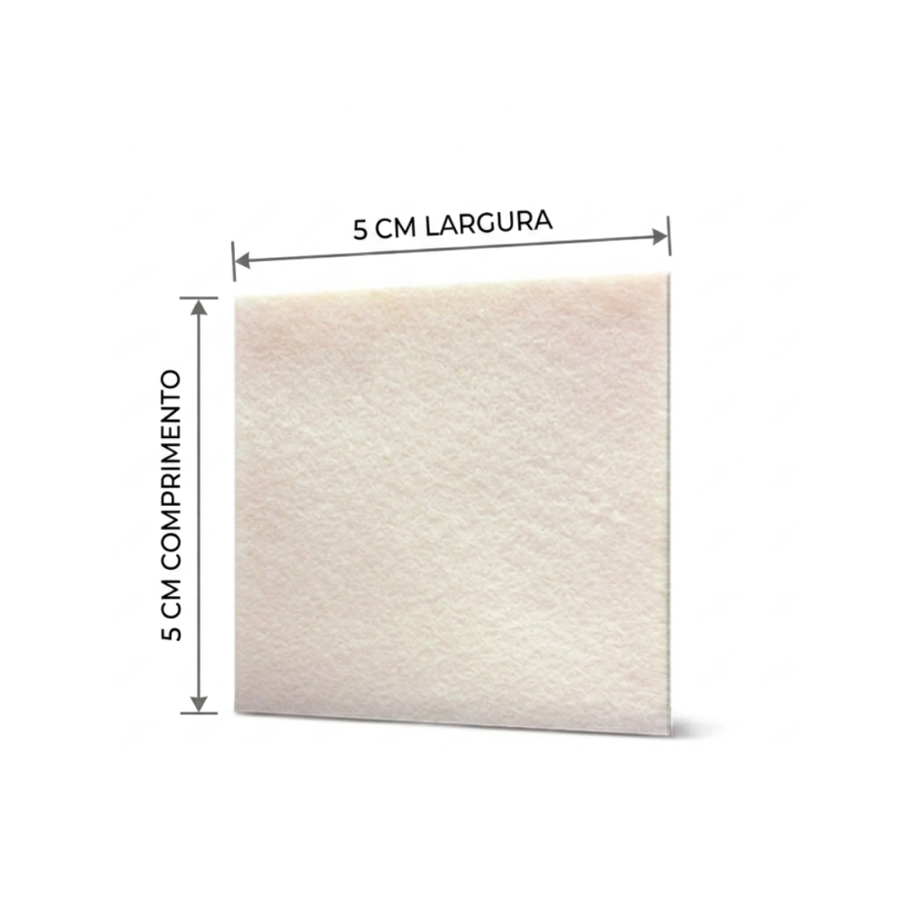  Curativo de Fibra de Alginato de Cálcio 5cmX5cm VitaMedical