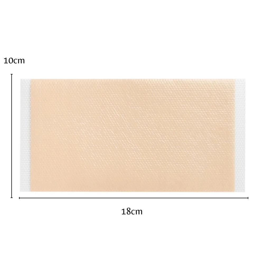 Curativo de silicone Mepiform 10x18 cm Molnlycke para cicatrizes hipertróficas e queloides, reutilizável e hipoalergênico