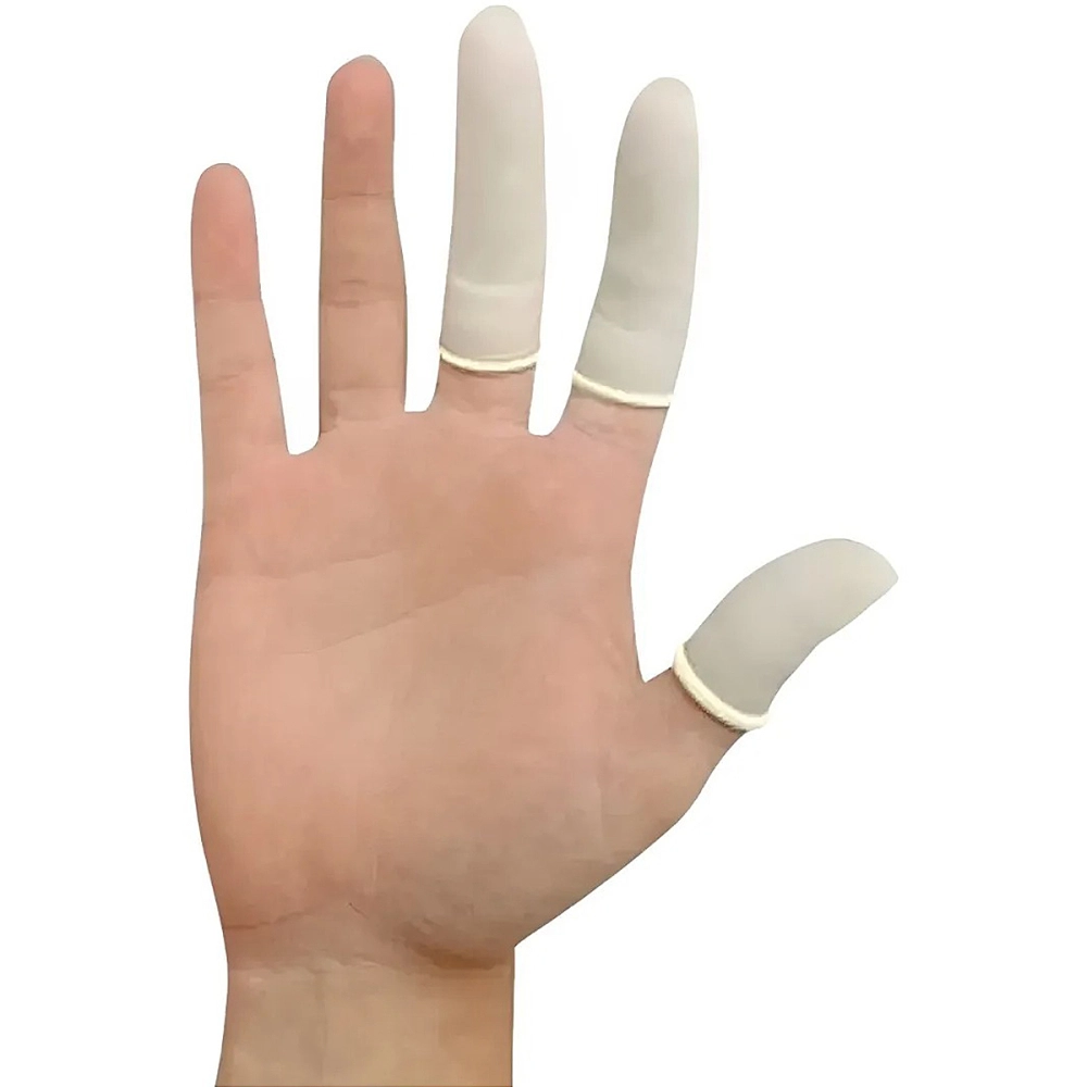 Dedeira de Látex Descartável Santa Clara Pacote com 50 Unidades