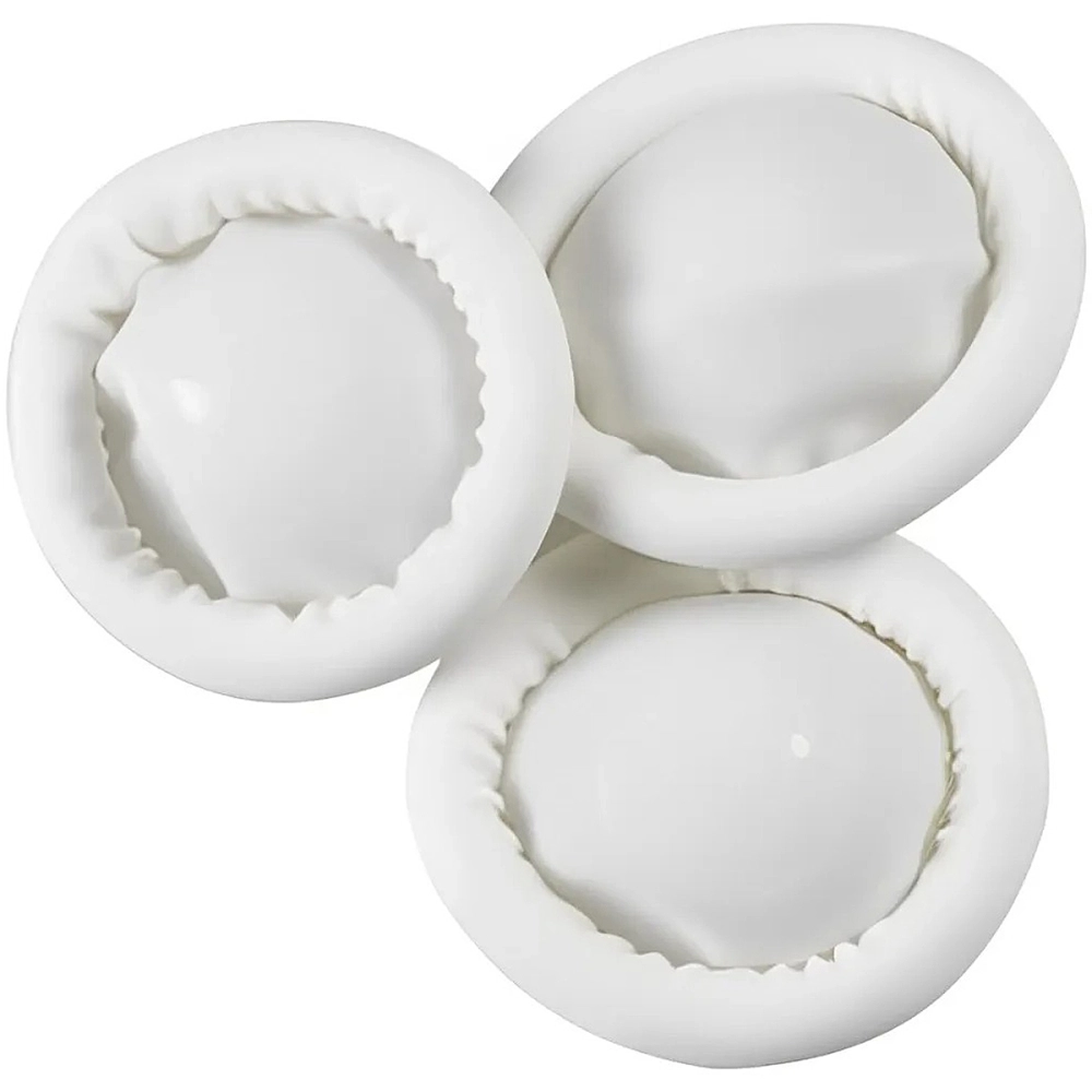 Dedeira de Látex Descartável Santa Clara Pacote com 50 Unidades