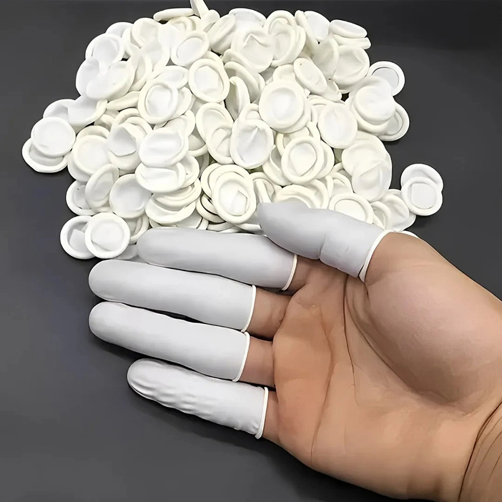 Dedeira de Látex Descartável Santa Clara Pacote com 50 Unidades