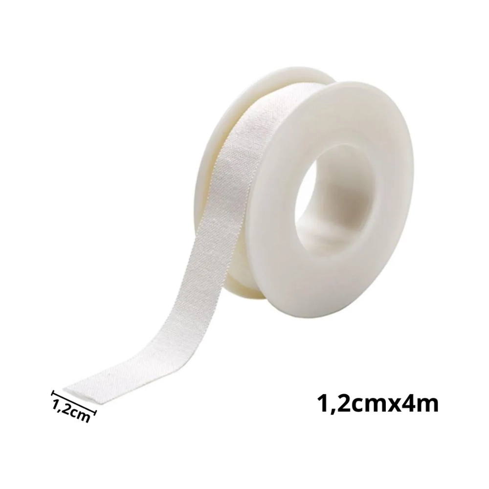 Esparadrapo Impermeável Branco 1,2cm x 4,5m - Missner