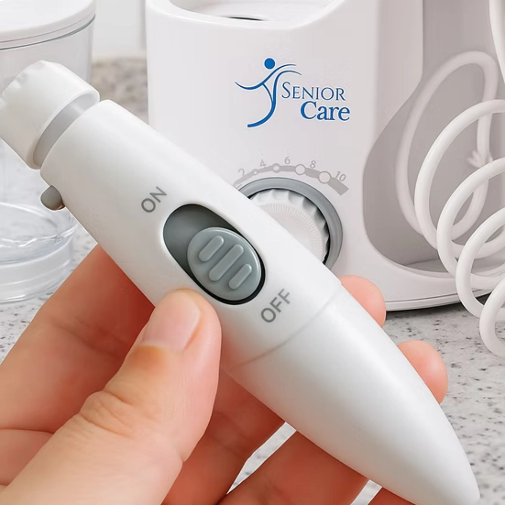 Irrigador Oral 600ml Senior Care c/ 7 Bicos - Supermedy