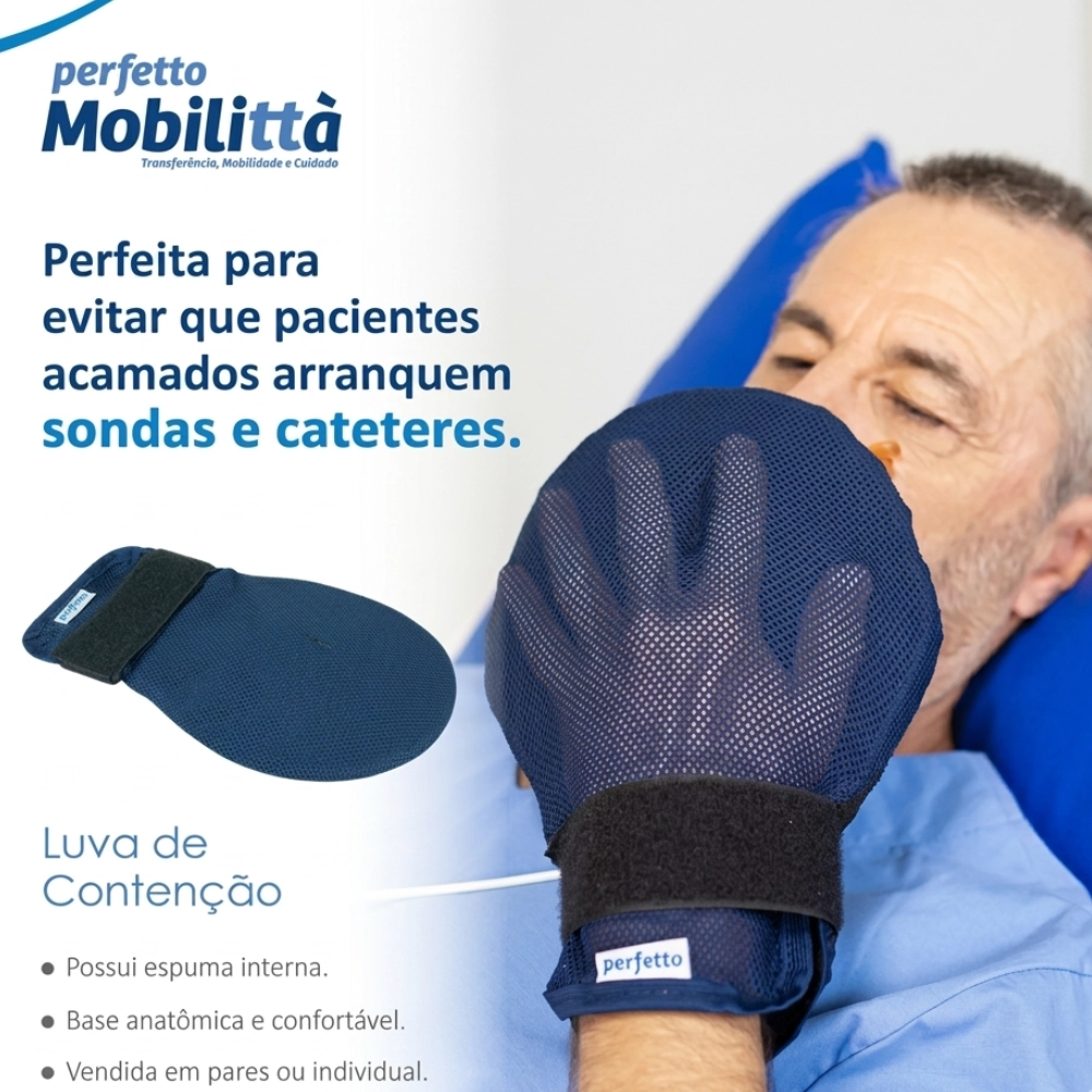 Luva de Contenção e Proteção para as Mãos Par Perfetto Mobilittá