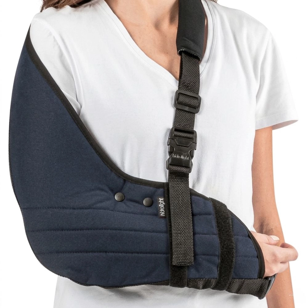 Tipoia Velpeau Imobilizadora Estofada Azul Hidrolight