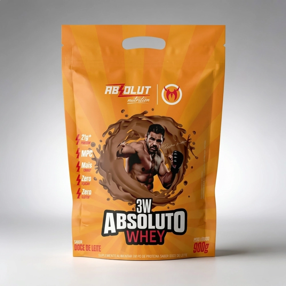 Whey 3W Protein Minotouro Doce de Leite 900g - Absolut