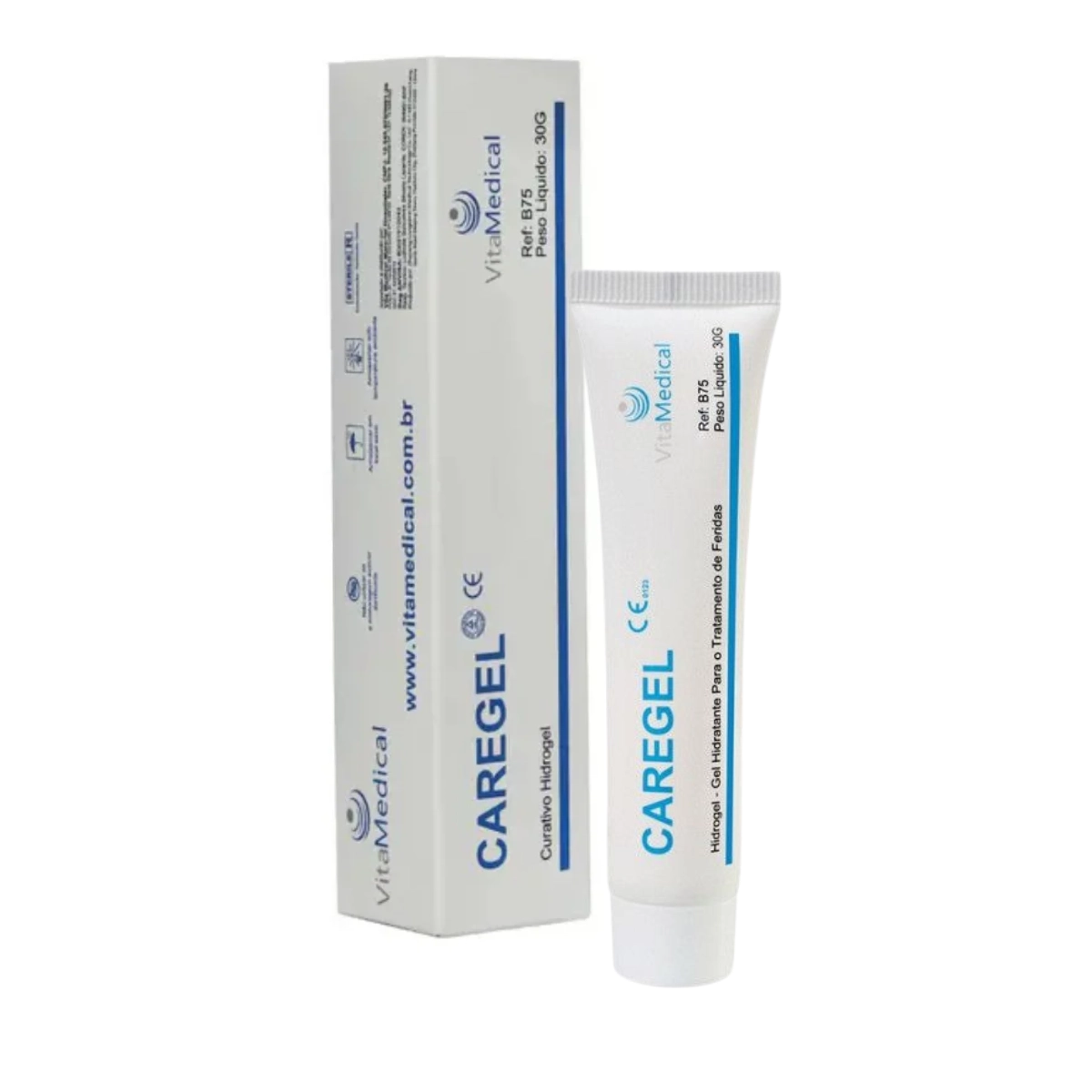 Curativo Hidrogel em Tubo 85G Caregel 