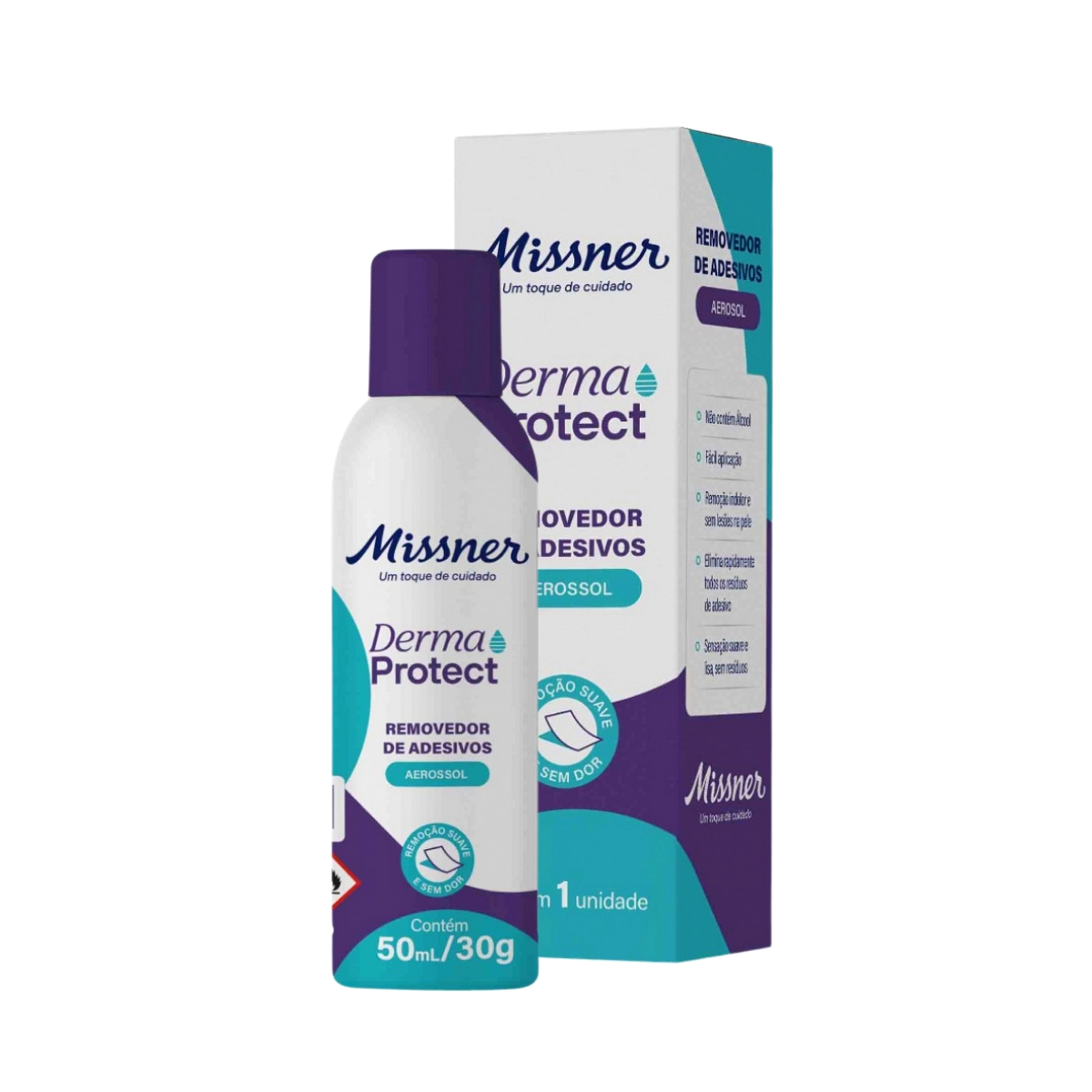 Removedor de Adesivos Splay 50 ML Aerossol Missner 