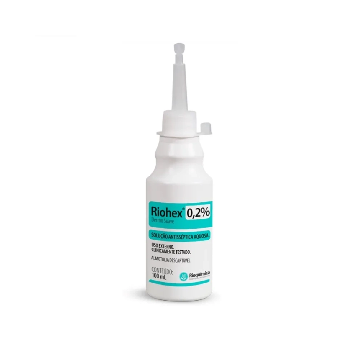 Clorexidina Aquosa Riohex 0,2% Antisséptico 100 ml Rioquímica