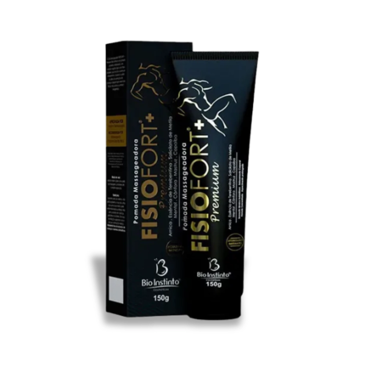 Pomada Massageadora FisioForte Premium Preta