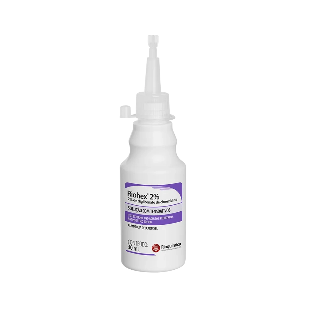 Clorexidina Degemante Riohex 2% Antisséptico 100 ml Rioquímica