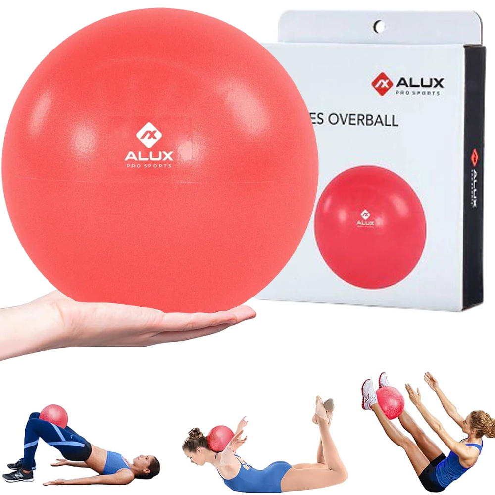Bola Inflável Para Ginástica Exercícios Yoga Pilates Fisioterapia Overball 25 cm ALUX