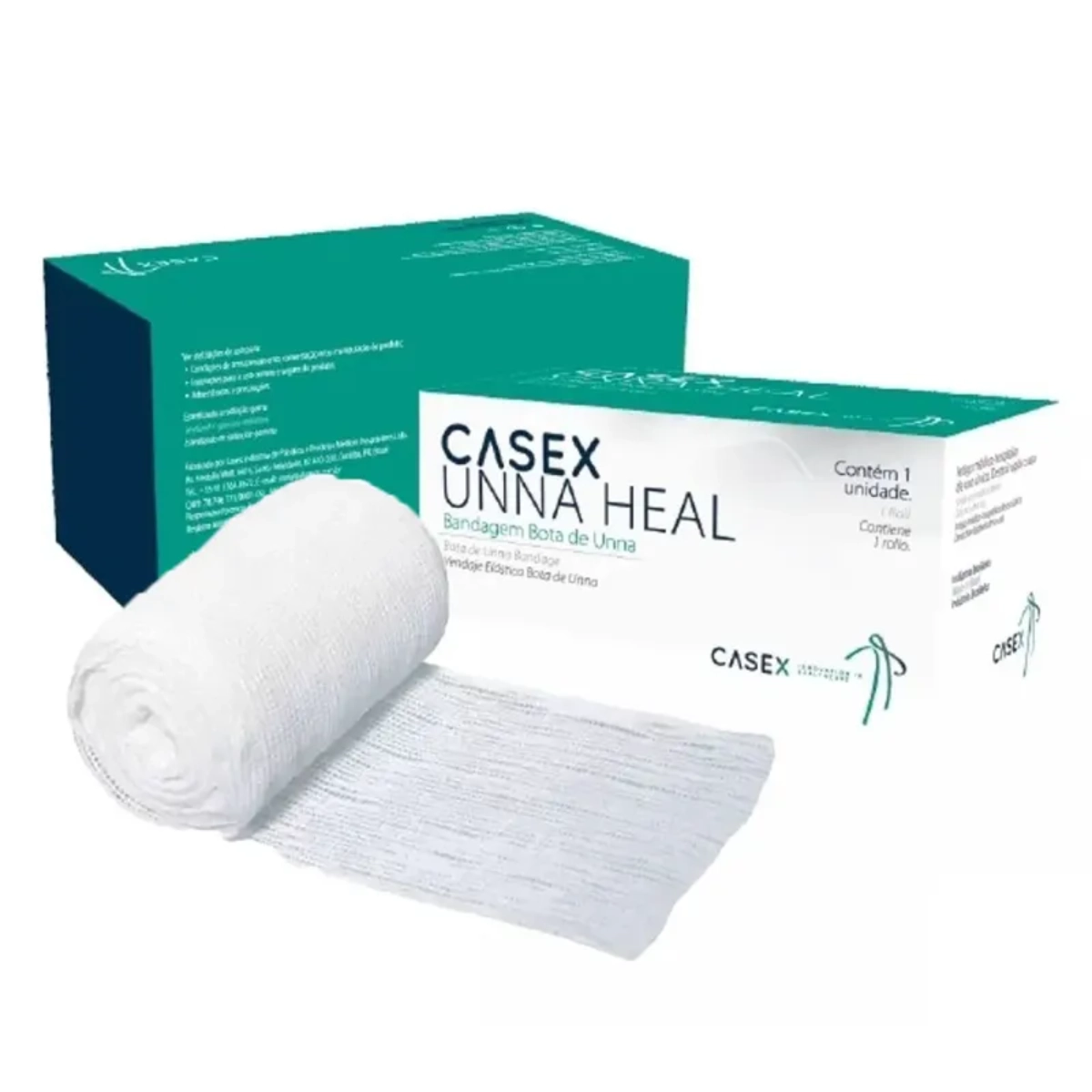 Bandagem Bota De Unna 10,2 X 9,14 Casex 