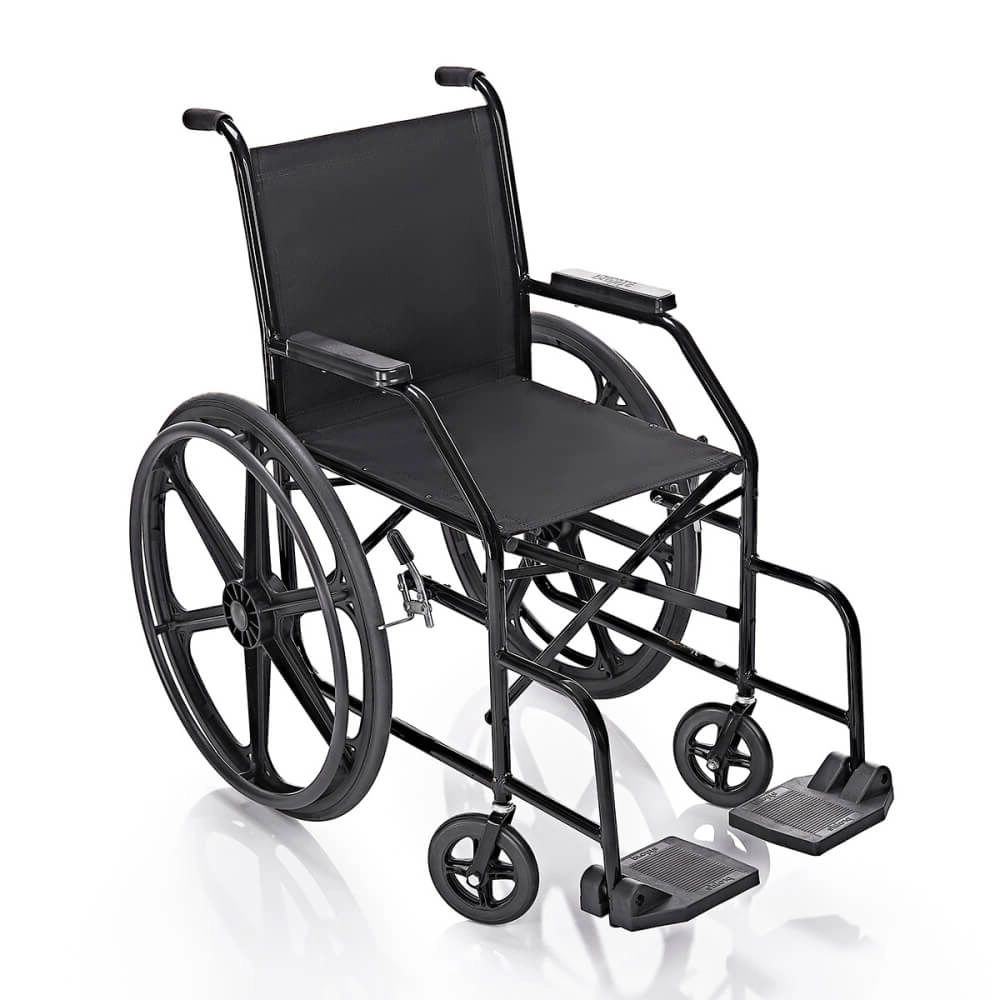 Cadeira de Rodas Prolife Simples 85kg - Pneu Maciço