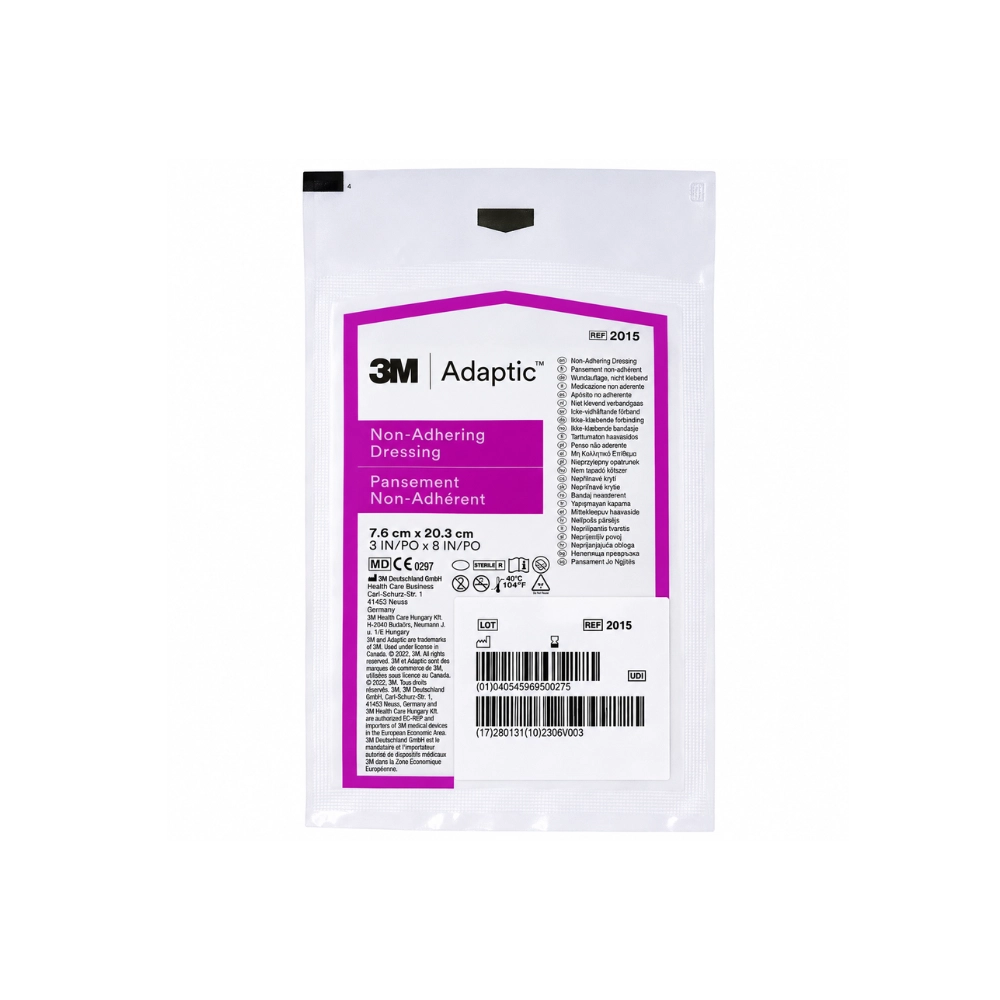 Curativo Adaptic 7,6 x 20,3cm Unidade Malha De Petrolato Não Aderente 3m Curativo Adaptic 7,6 x 20,3cm Unidade Malha De Petrolato Não Aderente 3m