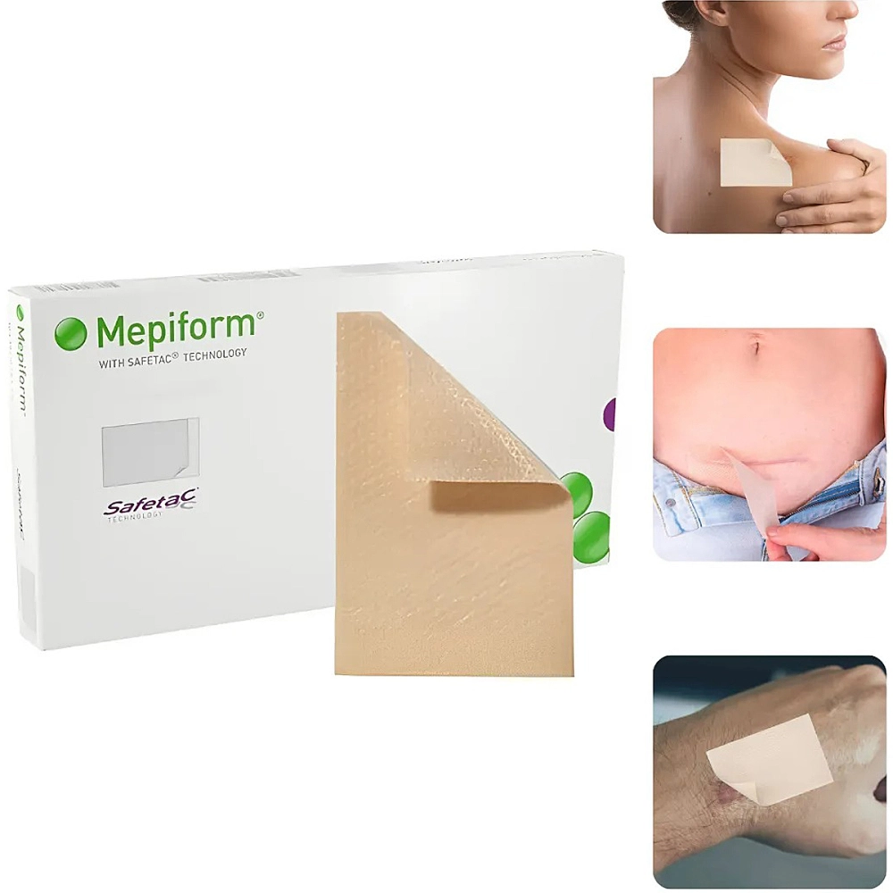 Curativo Adesivo Em Placa Mepiform Tratamento Para Cicatrizes Queloide Molnlycke