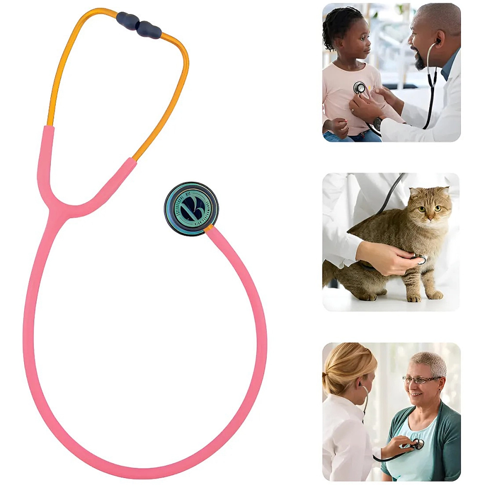 Estetoscópio Duplo Adulto Pediátrico Aço Inox BIC Eternity Diagnóstico Garantia 5 Anos Estetoscópio Duplo Adulto Pediátrico Aço Inox BIC Eternity Diagnóstico Garantia 5 Anos