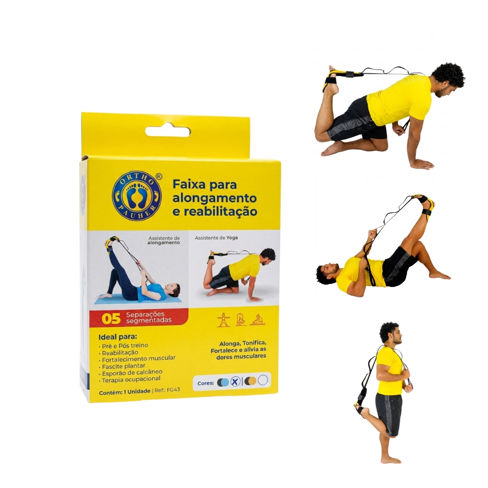 Faixa para Alongamento e Reabilitação - Ortho Pauher