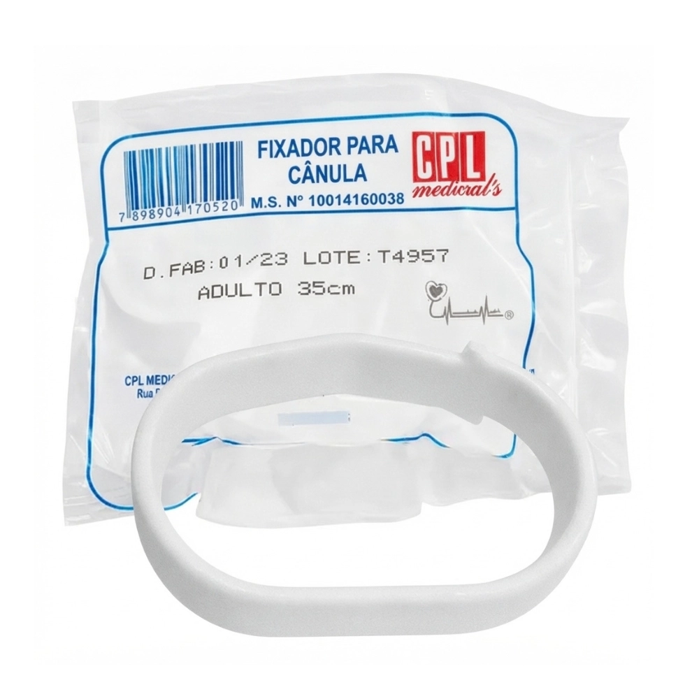 Fixador de Cânula de Traqueostomia Descartável CPL, desenvolvido para auxiliar na fixação segura da cânula de traqueostomia, proporcionando estabilidade, conforto e praticidade nos cuidados respiratórios. Fixador de Cânula de Traqueostomia Descartável CPL, desenvolvido para auxiliar na fixação segura da cânula de traqueostomia, proporcionando estabilidade, conforto e praticidade nos cuidados respiratórios.