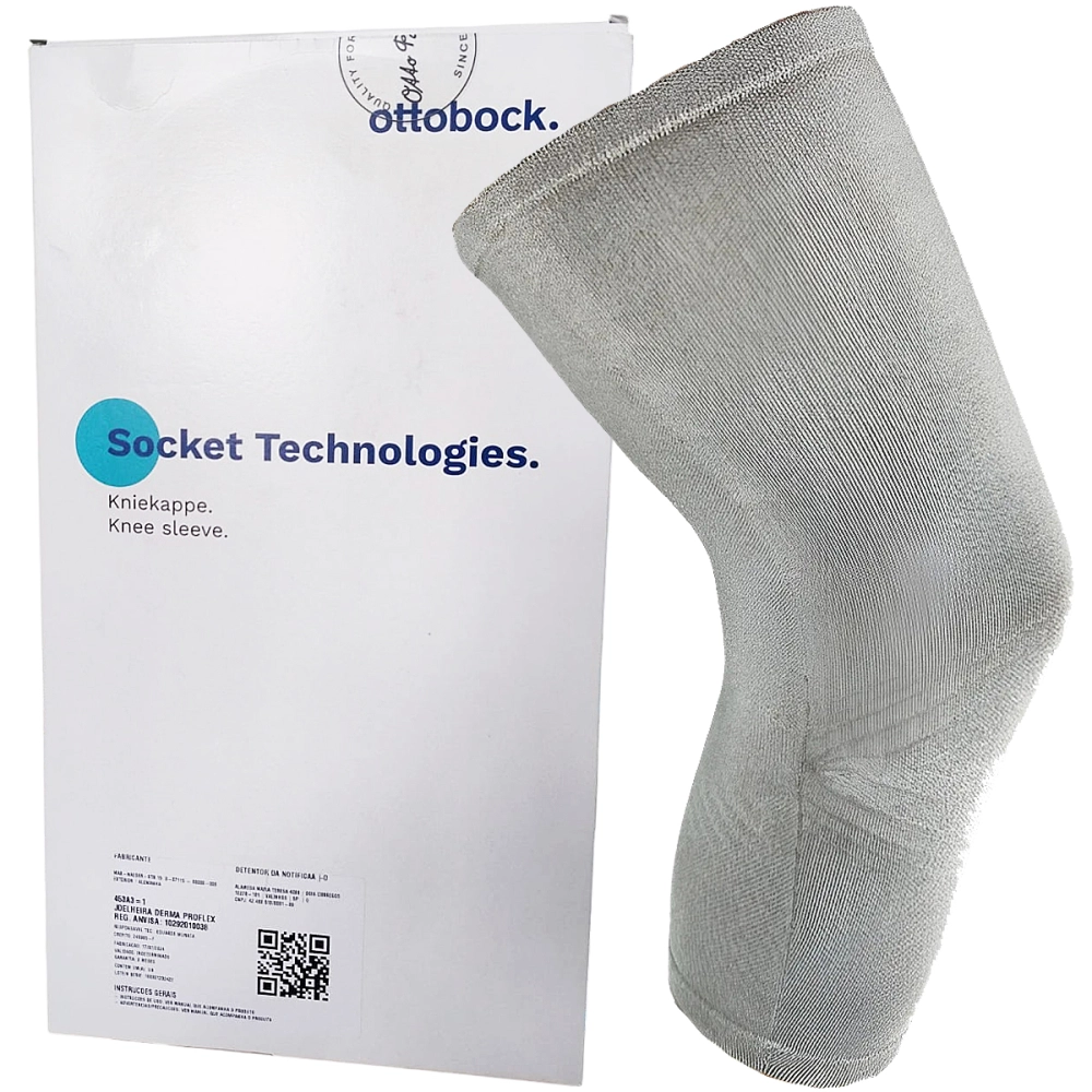 Joelheira De Silicone Para Prótese Trans tibial Ottobock 453A3 Derma Proflex 