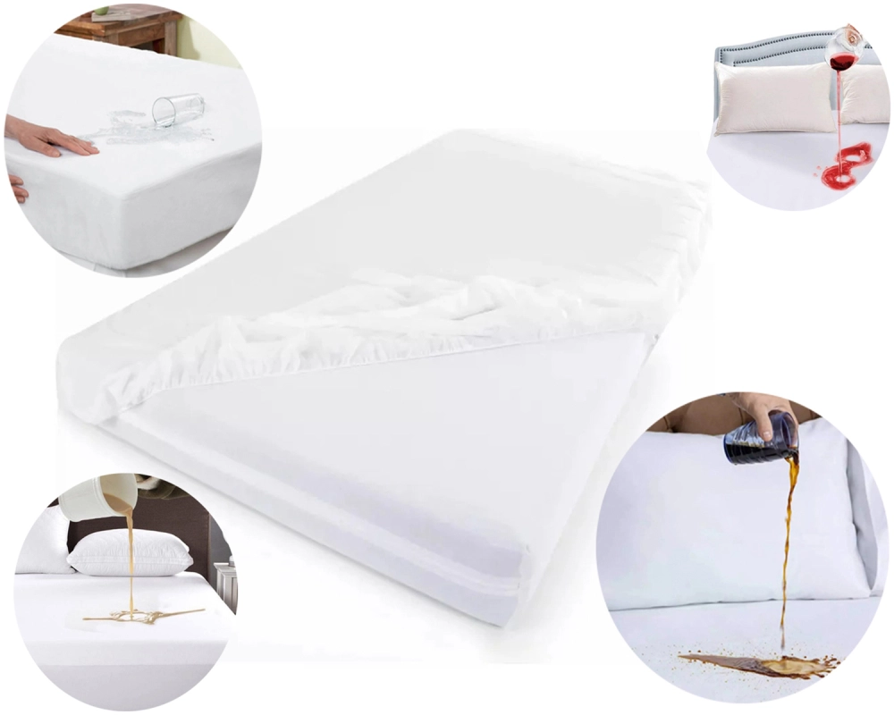 Lençol Impermeavel com Elastico Resistente a Liquidos Vapt Vupt Casal
