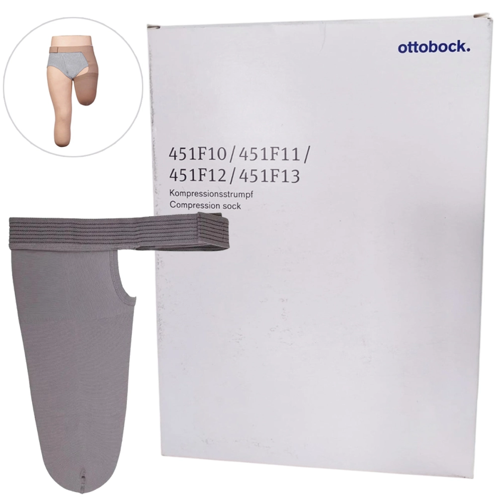 Meia De Compressão Acessório Para Coto Transtibial Transfemoral Amputação Com Cinto Fixação 451F11 Ottobock