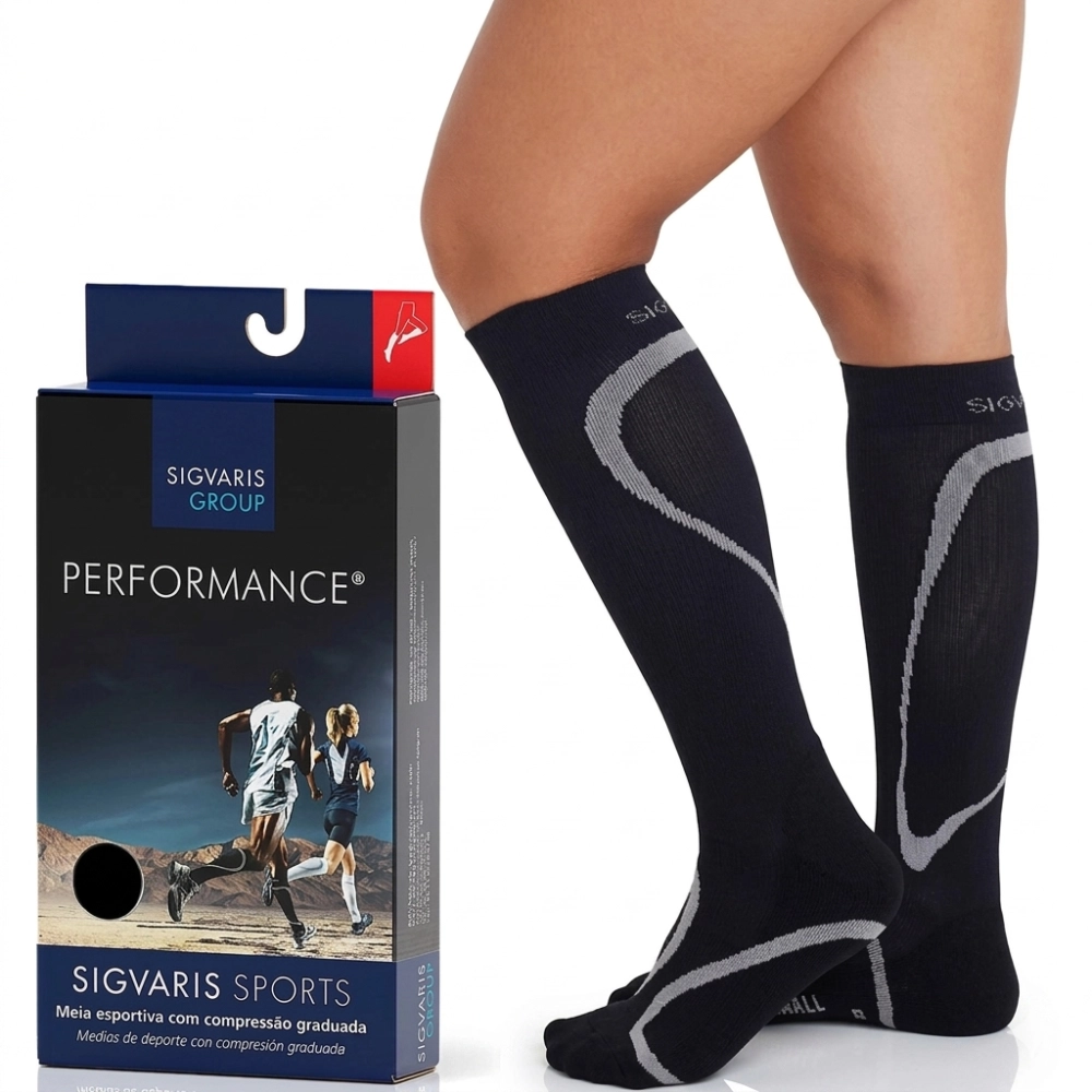 Meia de Compressão Esportiva Performance 20-30mmHg Sigvaris