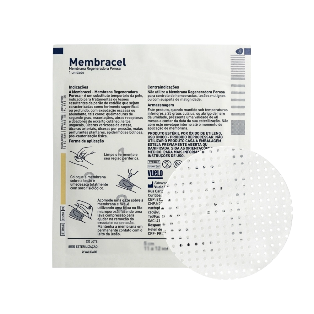 Membracel Membrana Regenetadora Porosa 5cm Redonda Vuelo