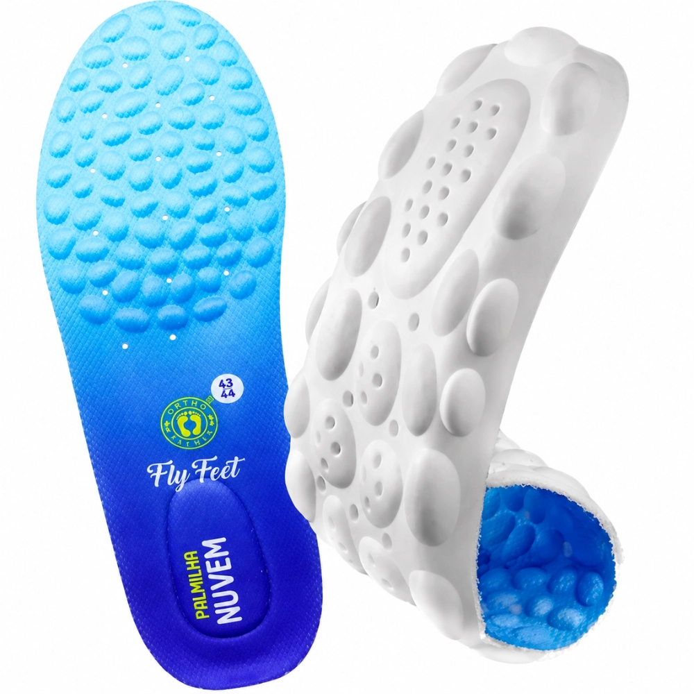 Palmilha Ortopédica Fly Feet Nuvem - Ortho Pauher