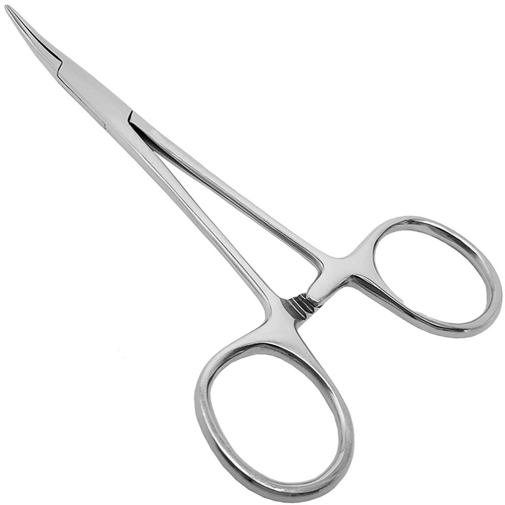 Pinça Halstead Mosquito Curva Aço Inoxidável 12 cm Golgran