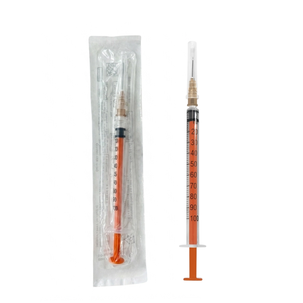 Seringa Para Insulina Com Agulha 0,45x13mm Estéril SR - Unidade Seringa Para Insulina Com Agulha 0,45x13mm Estéril SR - Unidade