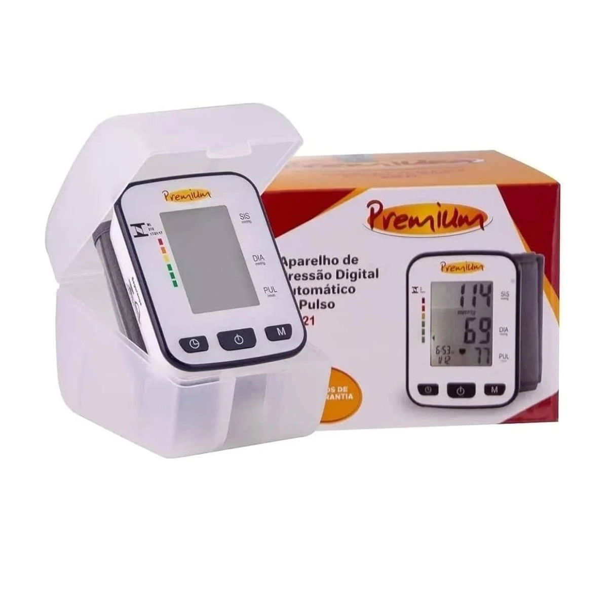 Aparelho de Pressão Digital de Pulso Automático Premium 