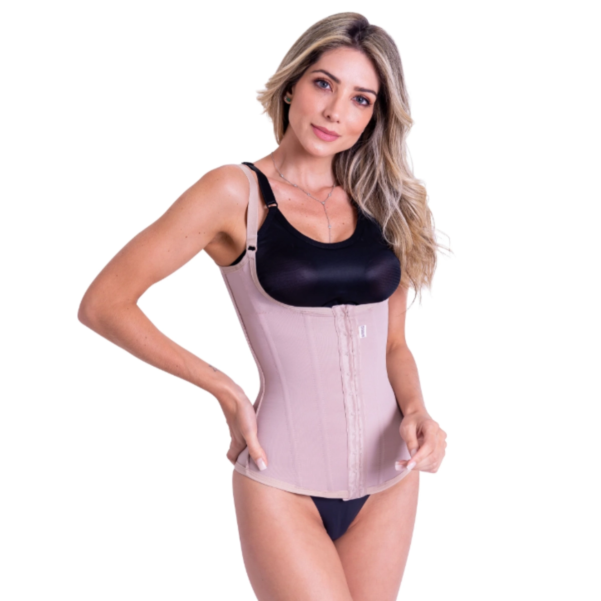 Cinta Corselet Modeladora Com 8 Barbatanas 