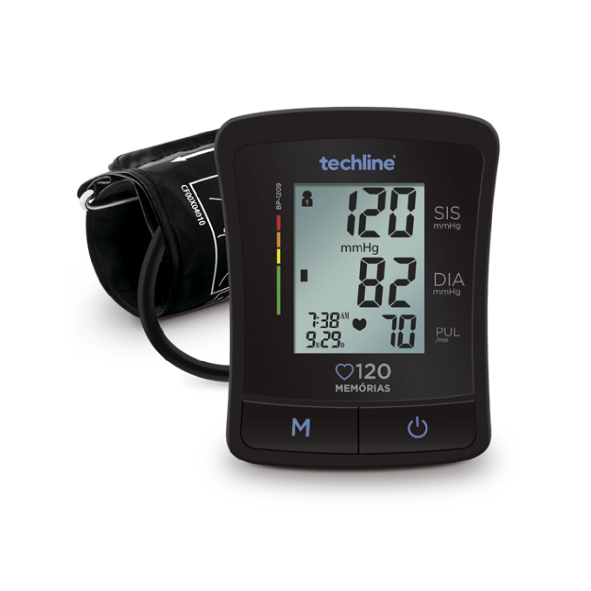 Aparelho de Pressão Digital Automático de Braço Techline