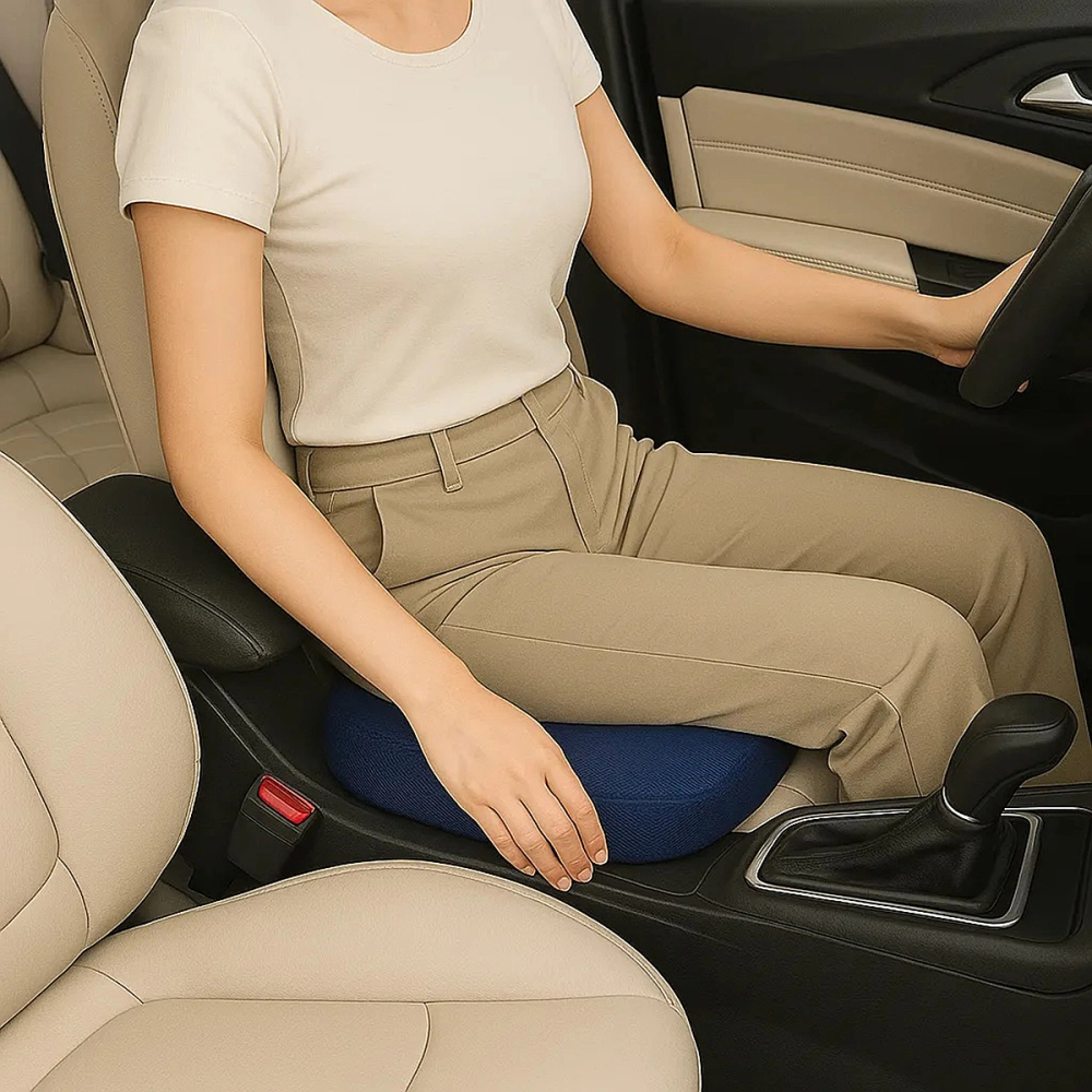 Almofada Assento Ortepedica Anatomica Para Conforto Da Prostata Pos Operatorio 44 x 37 x 7 Cm Perfetto 201928