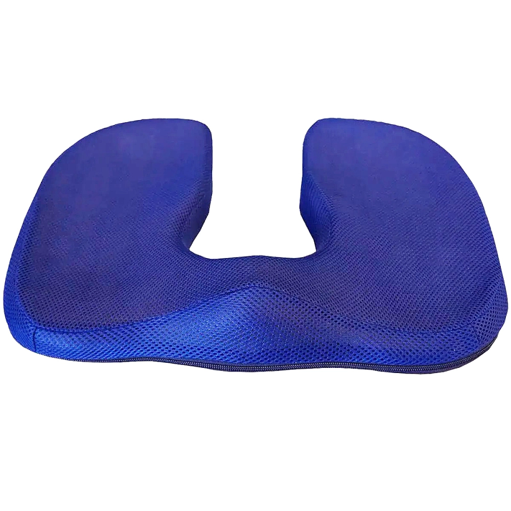 Almofada Assento Ortepedica Anatomica Para Conforto Da Prostata Pos Operatorio 44 x 37 x 7 Cm Perfetto 201928