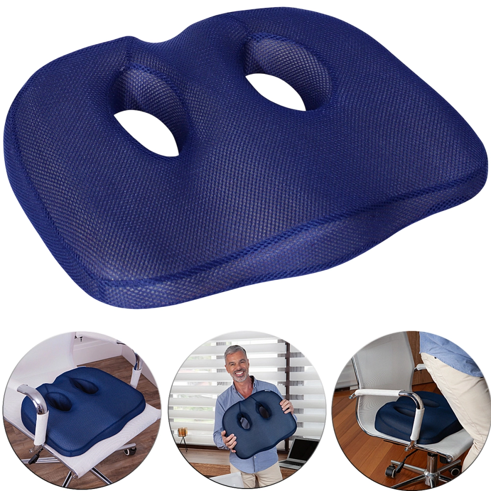 Almofada Para Conforto Dos Isquinos Capa Especial Para Maior Conforto Das Pernas 47 x 42 x 8 Cm Perfetto 202208