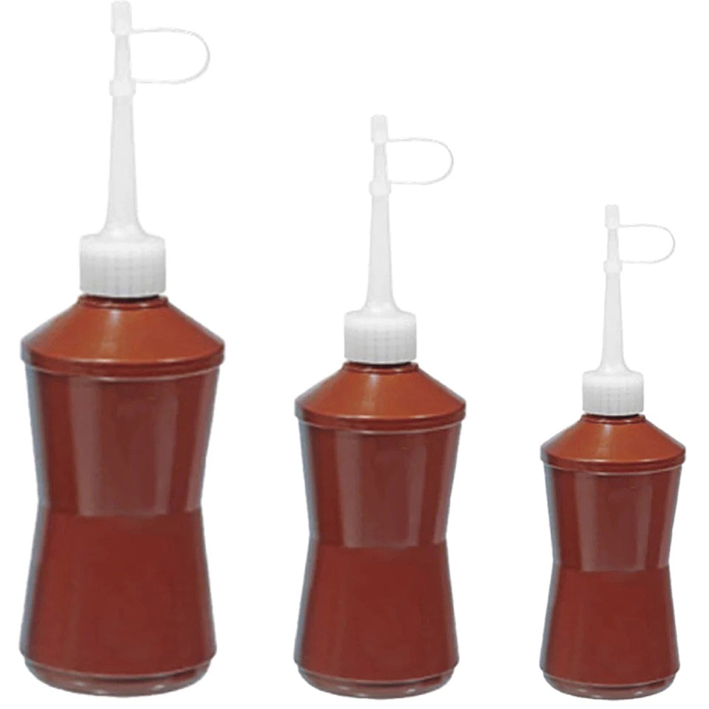 Almotolia Frasco Pisseta Plastica Graduada Polietileno Bico Reto Altamente Resistente