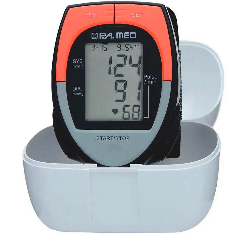 Aparelho medidor indicador de pressão prático pulso simples digital automático fácil promoção oferta 5 anos de garantia