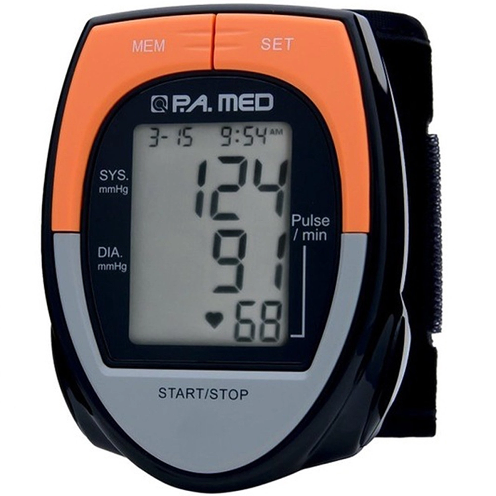 Aparelho medidor indicador de pressão prático pulso simples digital automático fácil promoção oferta 5 anos de garantia