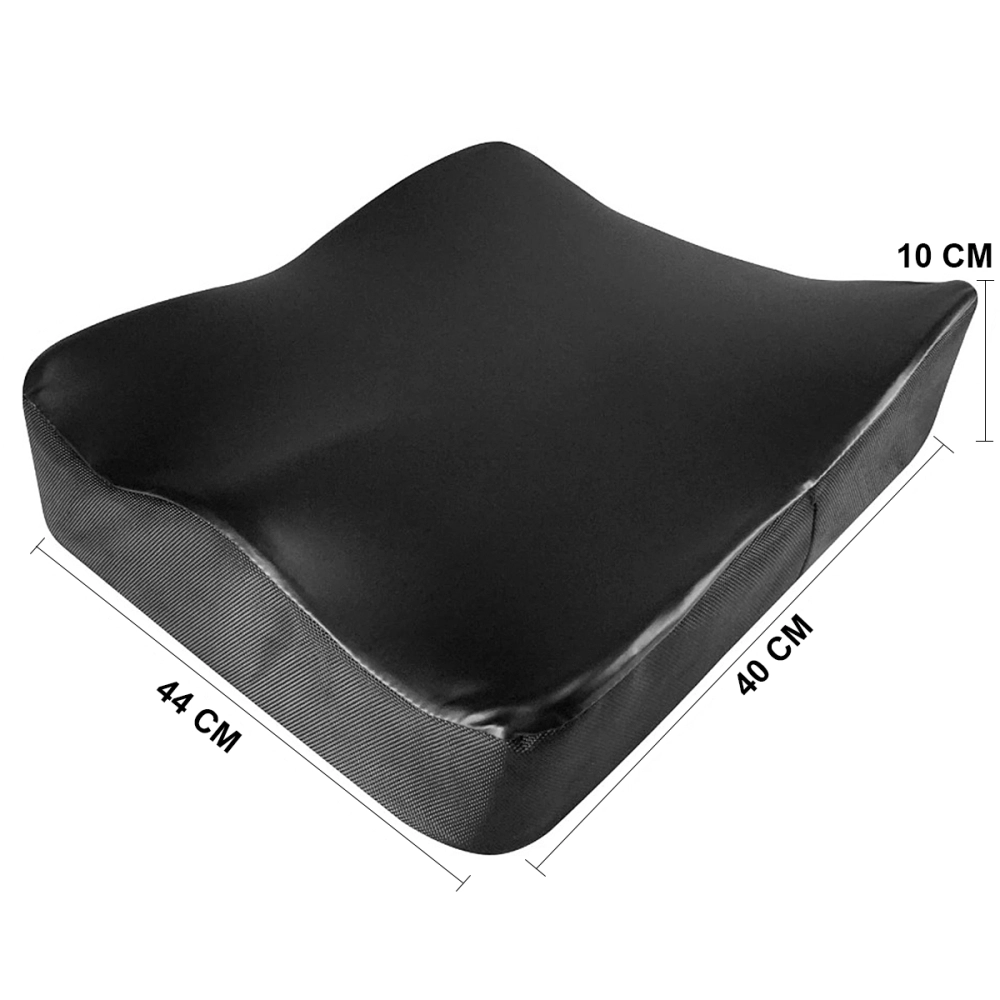 Almofada Assento Espuma Com Densidade Ultra Firme E Base Antiderrapante Para Cadeiras De Rodas 44 x 40 x 10 Cm Ortopur 44 Perfetto 209135