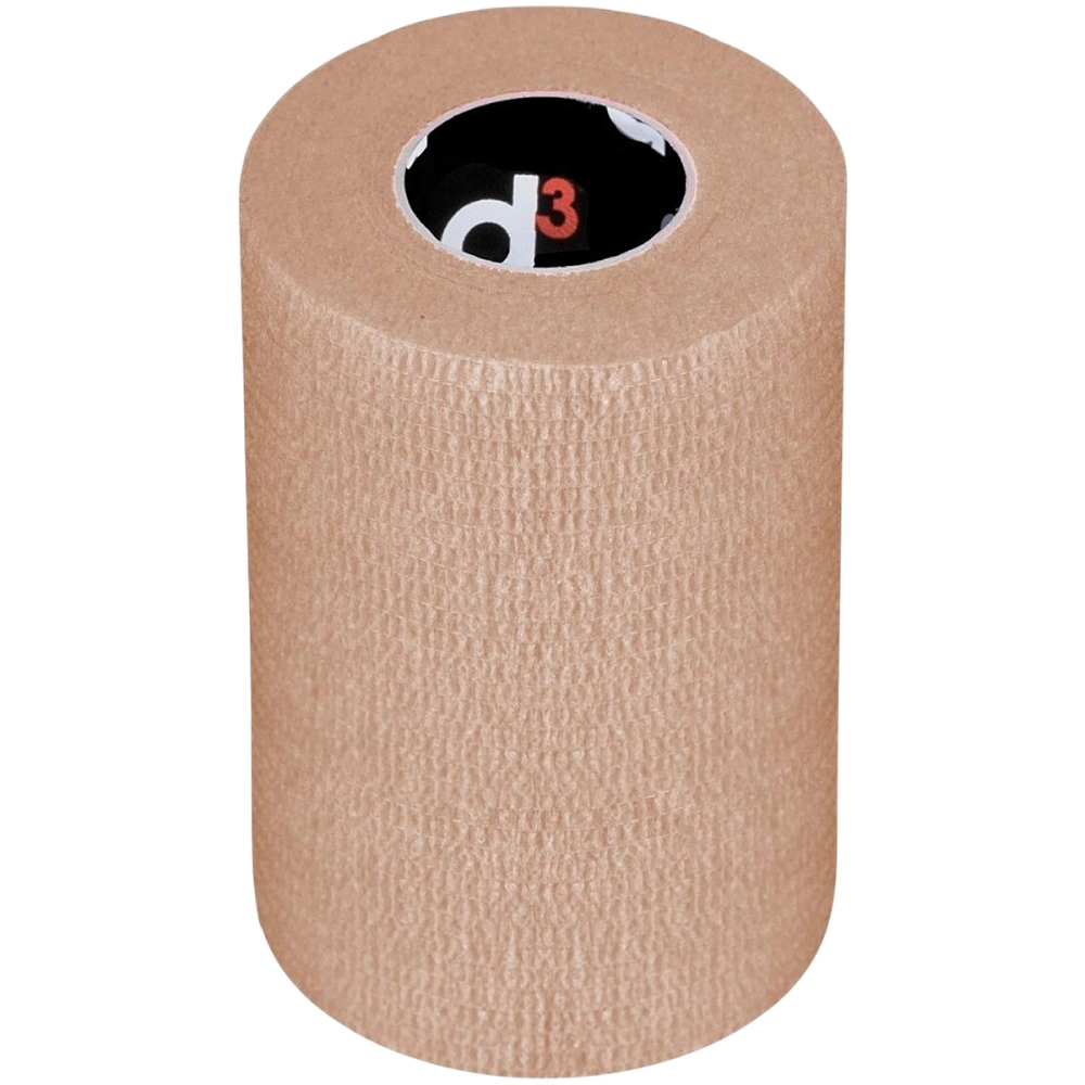 Bandagem Elástica Adesiva Autoaderente Coesiva Coban Imobilização Compressão Resistente 100MM x 5 M D3 Tape