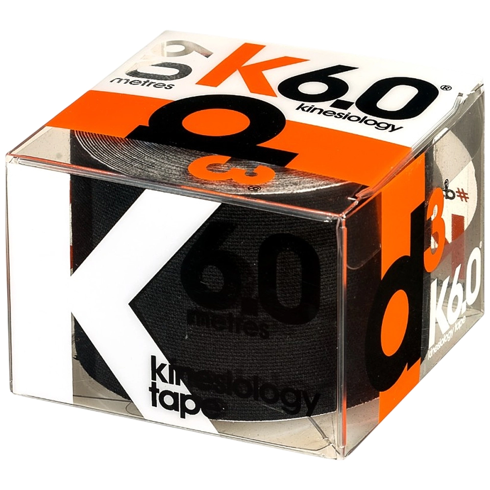 Bandagem Fita Rolo Elástica Adesiva Autoaderente Funcional Kinesiológica Premium K6.0 Esportiva 5 CM x 6 M D3 Tape      
