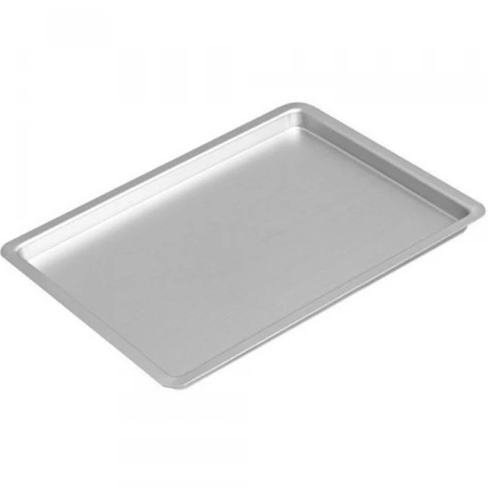 Bandeja Retangular Para Instrumentos Equipamentos Cirúrgicos Em Aço Inox Mileniun FAVA 22 x 17 x 1,5 cm